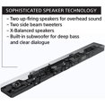 thumbnail image 4 of Sony HT-A5000 Barra de sonido Dolby Atmos de 5.1.2 canales Cine en casa con sonido envolvente con DTS:X y mapeo de sonido espacial 360, funciona con Alexa y Google Assistant,Negro, 4 of 5