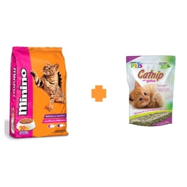 Paquete Minino 15 kg + 1 catnip 28 gr Fancy pets.