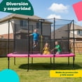 thumbnail image 3 of Trampolin Rectangular Little Monkey 10x7ft Brincolin Malla Seguridad, 3 of 8