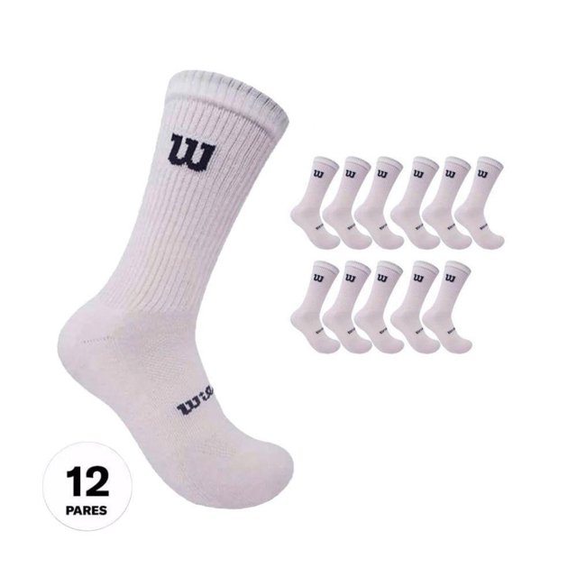 Calceta Wilson Para Hombre Unitalla 12 Pares