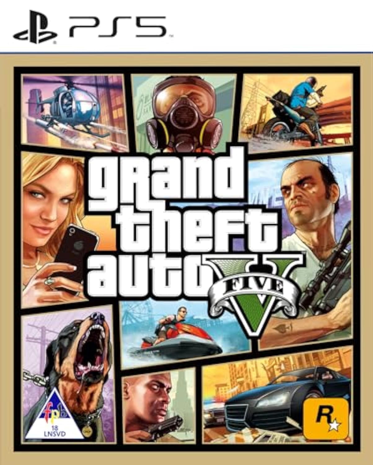 Videojuego Rockstar Games GTA 5 PS5 Negro G31842