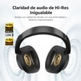 thumbnail image 3 of Qcy H3S Audífonos Inalámbricos 56db Gamer Diadema Hi-res Negro, 3 of 8