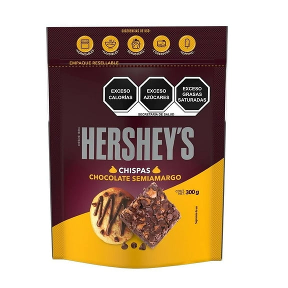 Chocolate semiamargo Hershey's en chispas 300 g