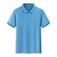 thumbnail image 5 of Conjunto de 3 piezas para niños y niñas: blusa de manga corta, uniforme escolar, camiseta deportiva, suave, transpirable, informal y bonita, como se muestra en la imagen, paquete de 3, de 2 a 15 años., 5 of 5