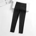 thumbnail image 1 of Leggings de color liso para niñas pequeñas, pantalones ajustados casuales de algodón suave con estampado, 3-4 años, 110, 3/T, 1 of 4
