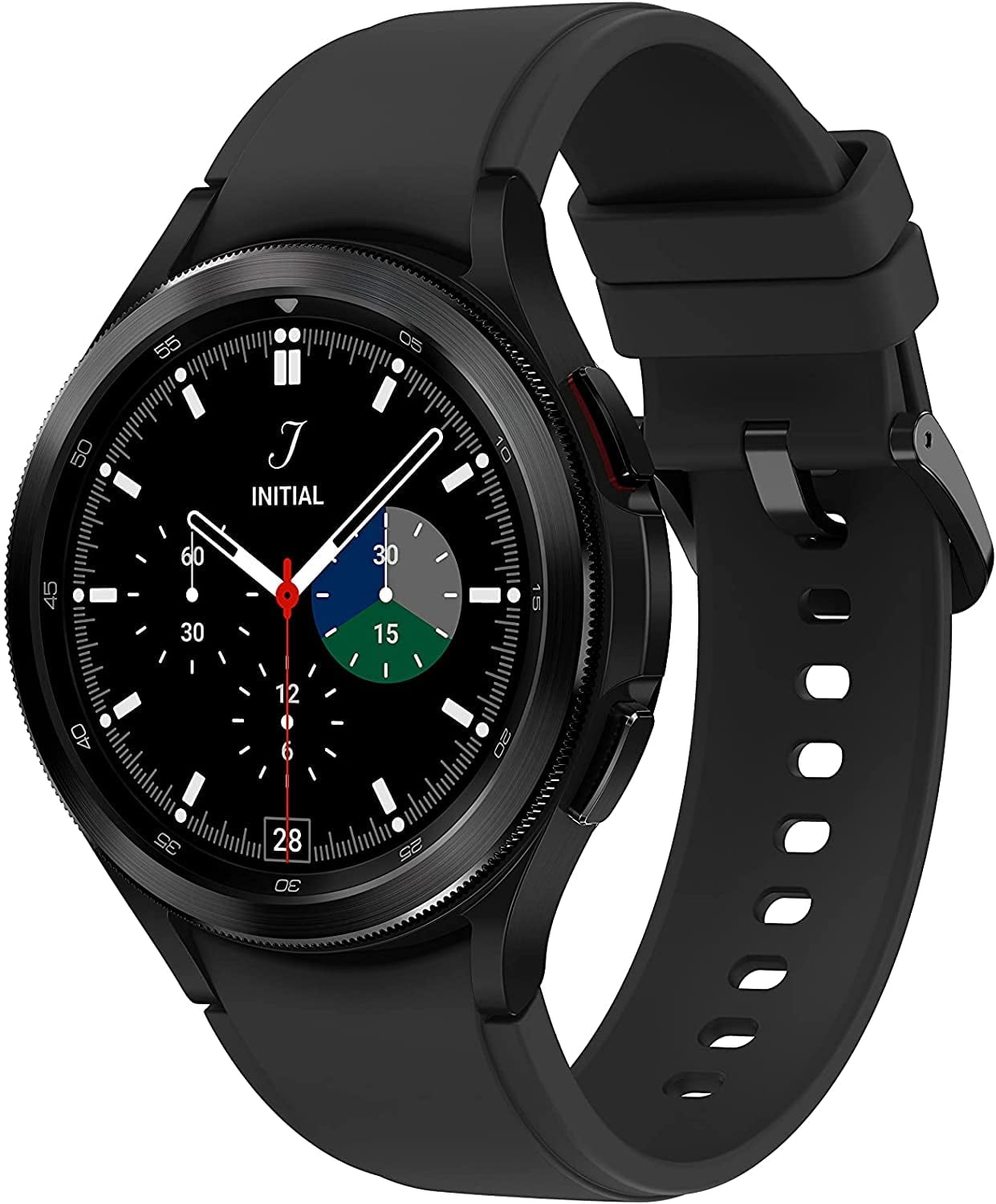 Samsung Electronics Galaxy Watch 4 Classic 46mm Reloj inteligente con monitor ECG para salud, fitness, correr, ciclos de sueño, detección de caídas GPS, color negro (Reacondicionado)