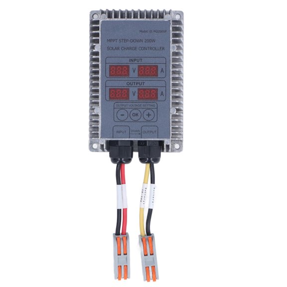 Regulador de batería solar, Controlador de carga solar Controlador de batería solar MPPT Controlador de panel solar Rendimiento de primer nivel