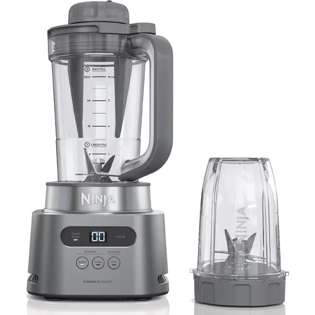 LICUADORA NINJA SS150 DUO ALTA POTENCIA 5 VELOCIDADES GRIS