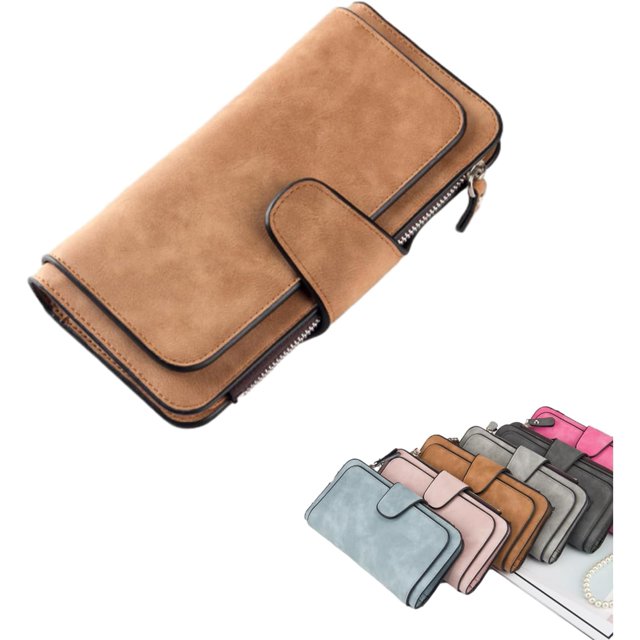 Cartera popular, Carteras populares para mujeres, Carteras múltiples retro glamorosas, Múltiples ranuras para tarjetas, Gran capacidad