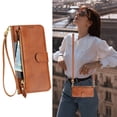 thumbnail image 1 of Funda para Xiaomi POCO F6 PRO Cartera de Mano con Cremallera y Correa Cruzada Desmontable, 1 of 5