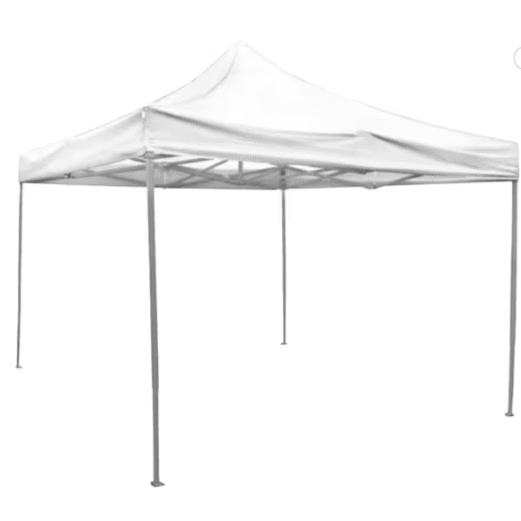 Toldo Reforzada Plegable 3x3 Impermeable Modelo Blanco
