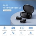 thumbnail image 3 of Original Xiaomi Mi Audífonos True Wireless Básicos 2S, Xiaomi Auriculares Inalámbricos Modo de Juego, Bluetooth 5.0 Baja Latencia Redmi Airdots 2S Estéreo HI-FI con Micrófono, 3 of 3
