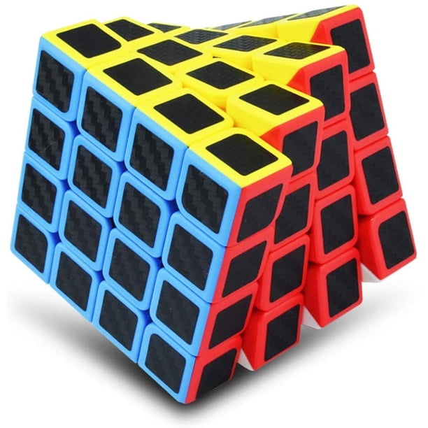 Cubo Mágico 4X4 Rubik Meilong Carbón