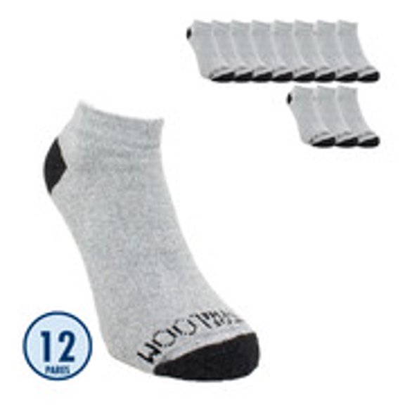 Tines Fruit of the Loom Caballero Unitalla Algodón Afelpado Jaspe 12 pares