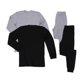 thumbnail image 1 of BELIME Set de 2 Pijamas Junior, Manga Larga, Cuello Redondo, 2 Piezas por Conjunto, Suave y Cálido | 50% Algodón, 50% Poliéster | Comodidad para Dormir, 1 of 5