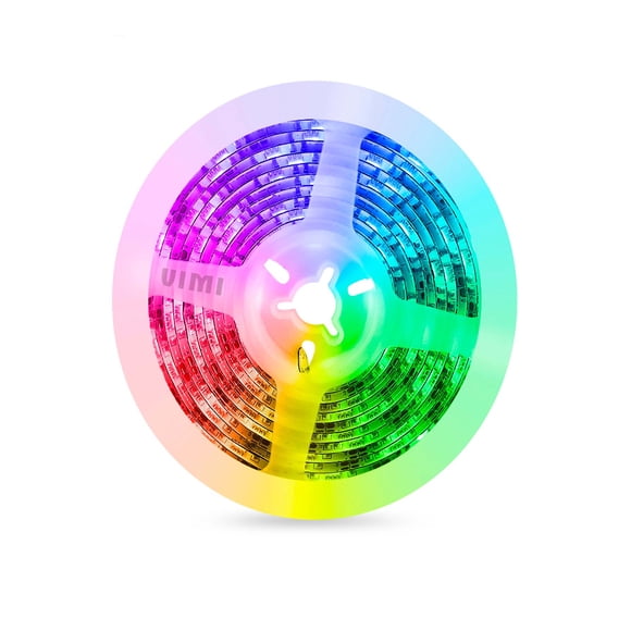 Tira LED VIMI RGB De 2 Metros Multicolor Con Control Remoto