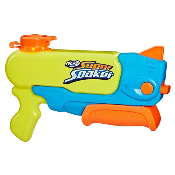 Lanzador de Agua Hasbro Nerf Super Soaker Chorros ondulantes, boquilla móvil para el aire libre, a partir de 6 años