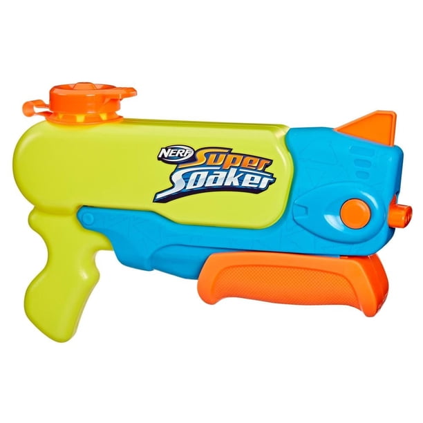 Lanzador de Agua Hasbro Nerf Super Soaker Chorros ondulantes, boquilla móvil para el aire libre, a partir de 6 años