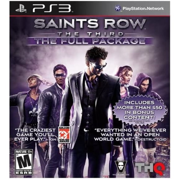 Saints Row: The Third-The Full Pkg - PlayStation 3 - THQ PS3