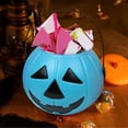 thumbnail image 1 of Xihbxyly Cubo de Calabaza de Halloween, Material de Pvc, Asa Práctica, Decoración Versátil, Accesorio para Fiesta de Halloween, Ambiente Festivo, Tamaño 17 X 21 Cm, Juego de 1 Pieza, 1 of 4