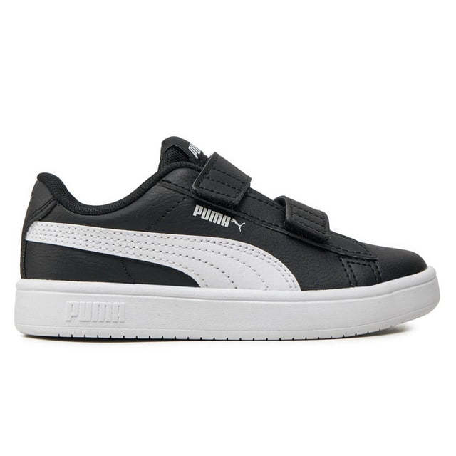 Tenis Puma Rickie Classic V PS para Niños 17 A 21.5. 394253-03 negro 19