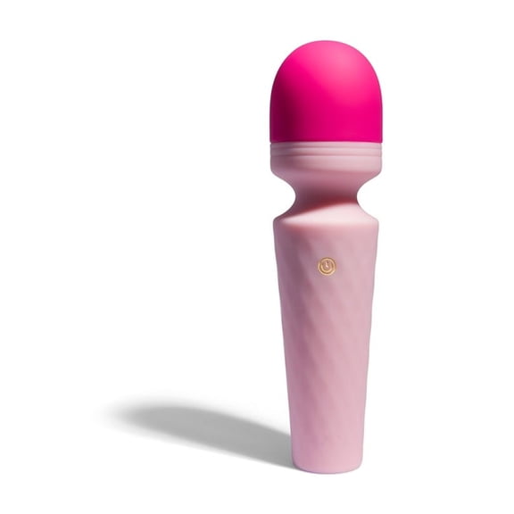 Platanomelón - Mini Vibrador Clitorial Superflexible, 10 Modos de Vibración, Sumergible y Recargable - Mini Diva Rosa