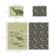 thumbnail image 4 of Set Edredon Providencia Microfibra Dinos 180 cm x 220 cm Verde, 4 of 4