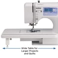 thumbnail image 2 of Máquina de coser y acolchar Brother HC1850 185 Stitches LCD, 2 of 8