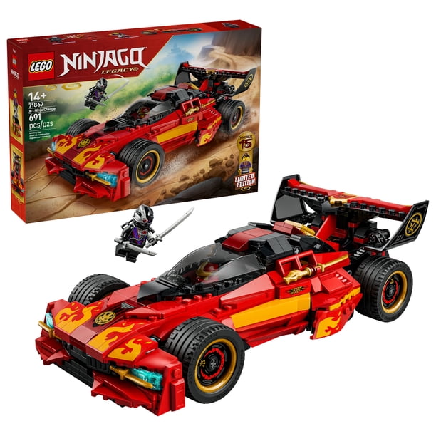 Set LEGO Ninjago Auto Deportivo Ninja X1: 15 Aniversario 71867
