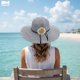 thumbnail image 5 of Sombrero de Playa de Ala Ancha para Mujer Margarita 42 cm azul Unitalla, 5 of 6