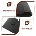 thumbnail image 3 of ADDHAT Cubre Botas Para Motocicleta Con Protección Duradera De PU Color Negro, 3 of 8