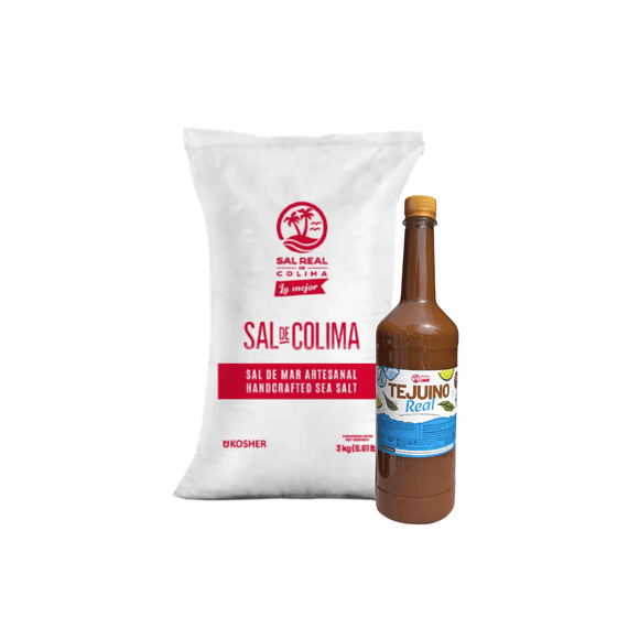 Sal de mar Costal de polipropileno 3 kg + Tejuino Real 1KG
