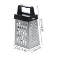 thumbnail image 2 of BESTYASH 6Ud Rallador Compacto Multifuncional De Cuatro Caras En Acero Para Y Vegetales, 2 of 6