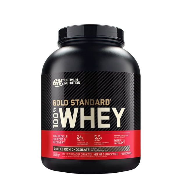 GOLD STANDARD %100 WHEY DOUBLE RICH CHOCOLATE 5 LBS OPTIMUM NUTRITION GOLS STANDARD %1OO WHEY DOUBLE RICH CHOCOLATE