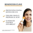 thumbnail image 2 of Protector solar facial Eucerin control de brillo para piel grasa FPS 50 50 ml, 2 of 7
