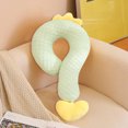 thumbnail image 1 of Almohada Refrescante de Seda de Hielo con Forma de Signo de Interrogación, Ideal para La Oficina, Siestas, Estudiantes, Viajes En Coche o Como Almohada Cervical. También Sirve Como Regalo., 1 of 6
