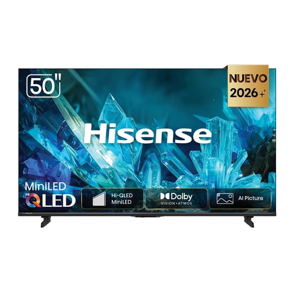 TV Pantalla Hisense de 50 pulgadas Hi-QLED - MINILED 50QD8SV con sistema operativo VIDAA