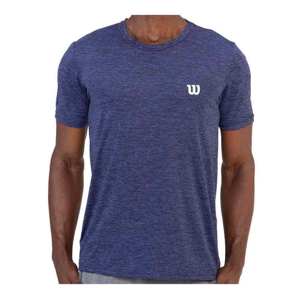 Playera Wilson para Hombre, Deportivo Azul Talla CH