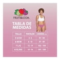 thumbnail image 4 of Bikini Fruit of the Loom para dama, Colección Beyondsoft Modal, Multicolor Talla 6, 3 Piezas, 4 of 4