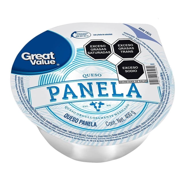 Queso panela Great Value 400 g