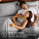 thumbnail image 4 of Bare Home Juego de Fundas de Almohada Colección Premium 1800, Doble Cepillado, Ultra Suave, Tamaño King, Gris Claro, 2 Unidades, 4 of 7