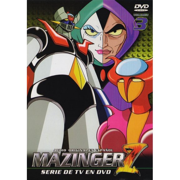 Mazinger Z Volumen 3 Tres Tercer Dvd