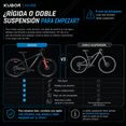 thumbnail image 4 of Bicicleta De Montaña Aluminio Rodada 29 Frenos Disco Shimano Kubor  MTB, 4 of 9