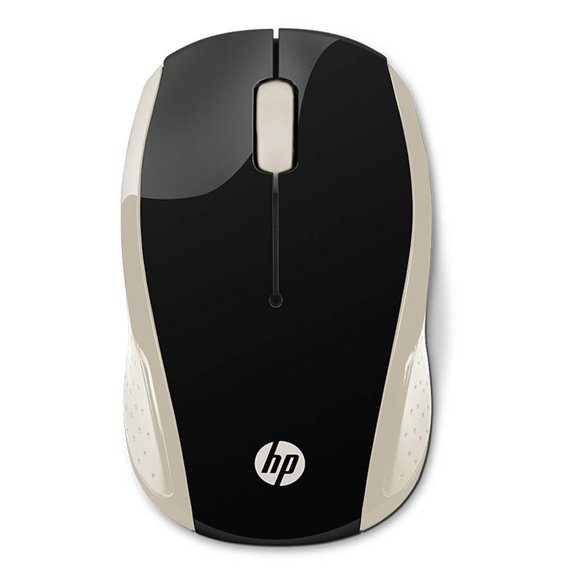 Mouse HP 200 Inalámbrico Dorado