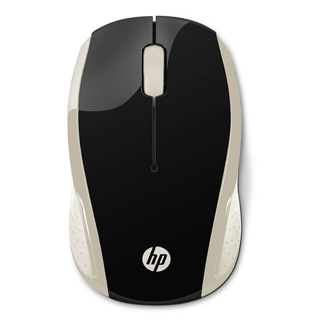 Mouse HP 200 Inalámbrico Dorado