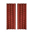 thumbnail image 2 of 1 Cortina Navideña Estampada Perforada para Sala de Estar, Cortinas Opacas, Decoración Navideña de 53 X 84 Pulgadas., 2 of 7