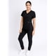 thumbnail image 1 of Scrubs Médicos Mujer | Uniformes para Doctoras y EnfermerasM11 NEGRO GDE, 1 of 4