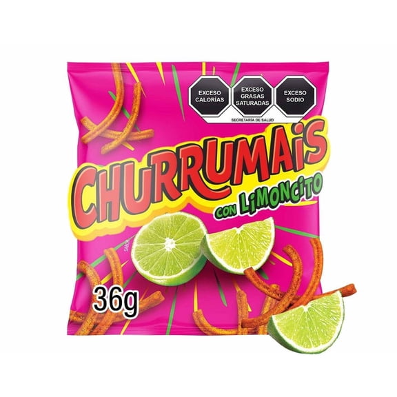 Botana Churrumais con limoncito 36 g