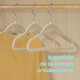 thumbnail image 5 of SONGMICS Perchas Infantiles, Juego de 50, Perchas de Terciopelo con Ganchos, Perchas Antideslizantes para Ropa, Blanco, 5 of 5