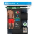 thumbnail image 4 of Bóxer Fruit Of The Loom para Hombre, Ajustado Low Rise Negro 4 Piezas Talla G, 4 of 4
